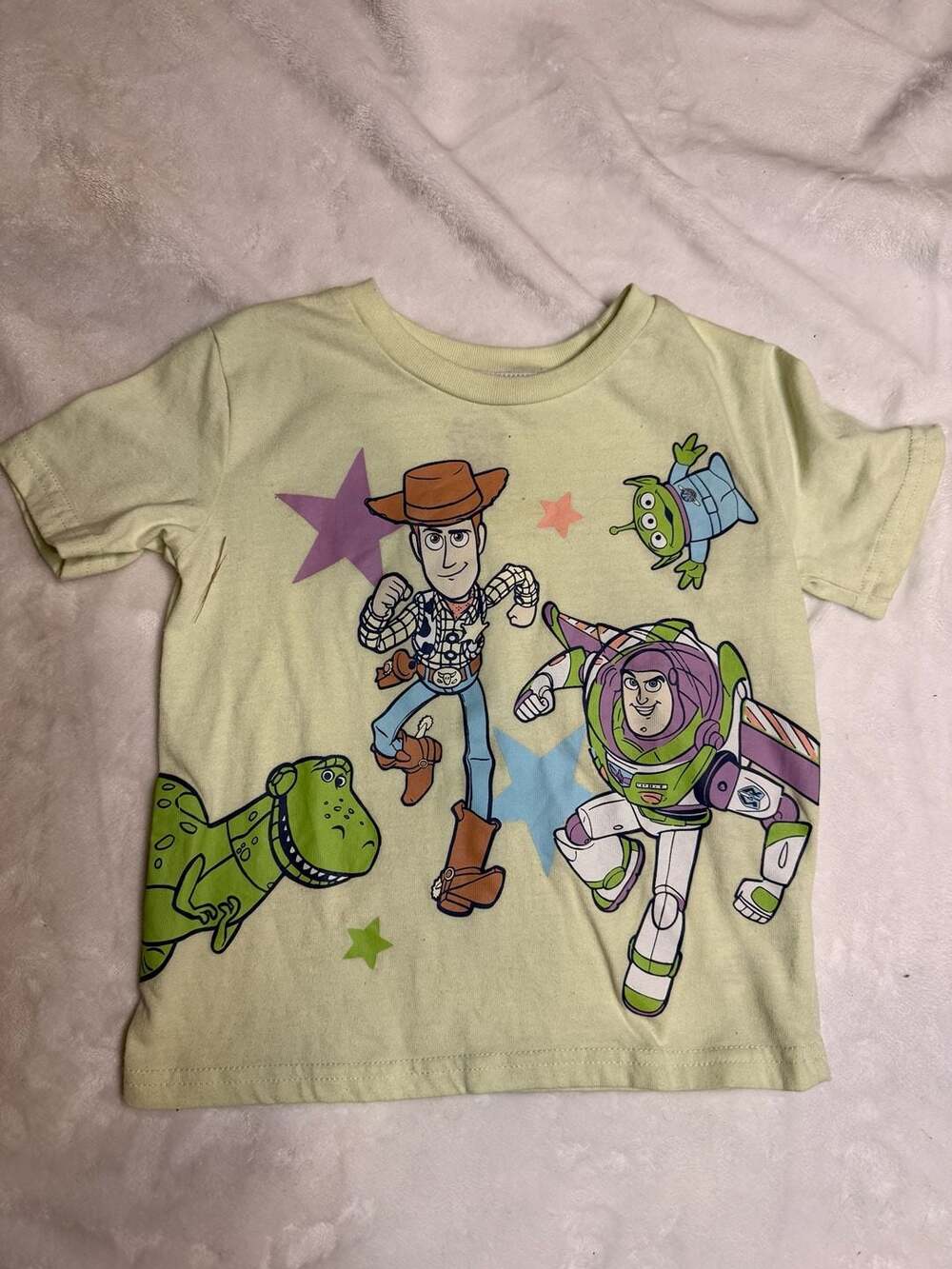 Disney Pixar Toy Story Toddler Boys Graphic Crewneck Short Sleeve T-Shirt